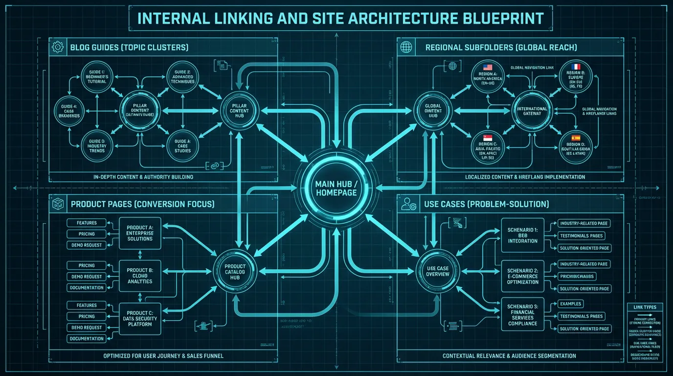 内部链接和网站架构蓝图