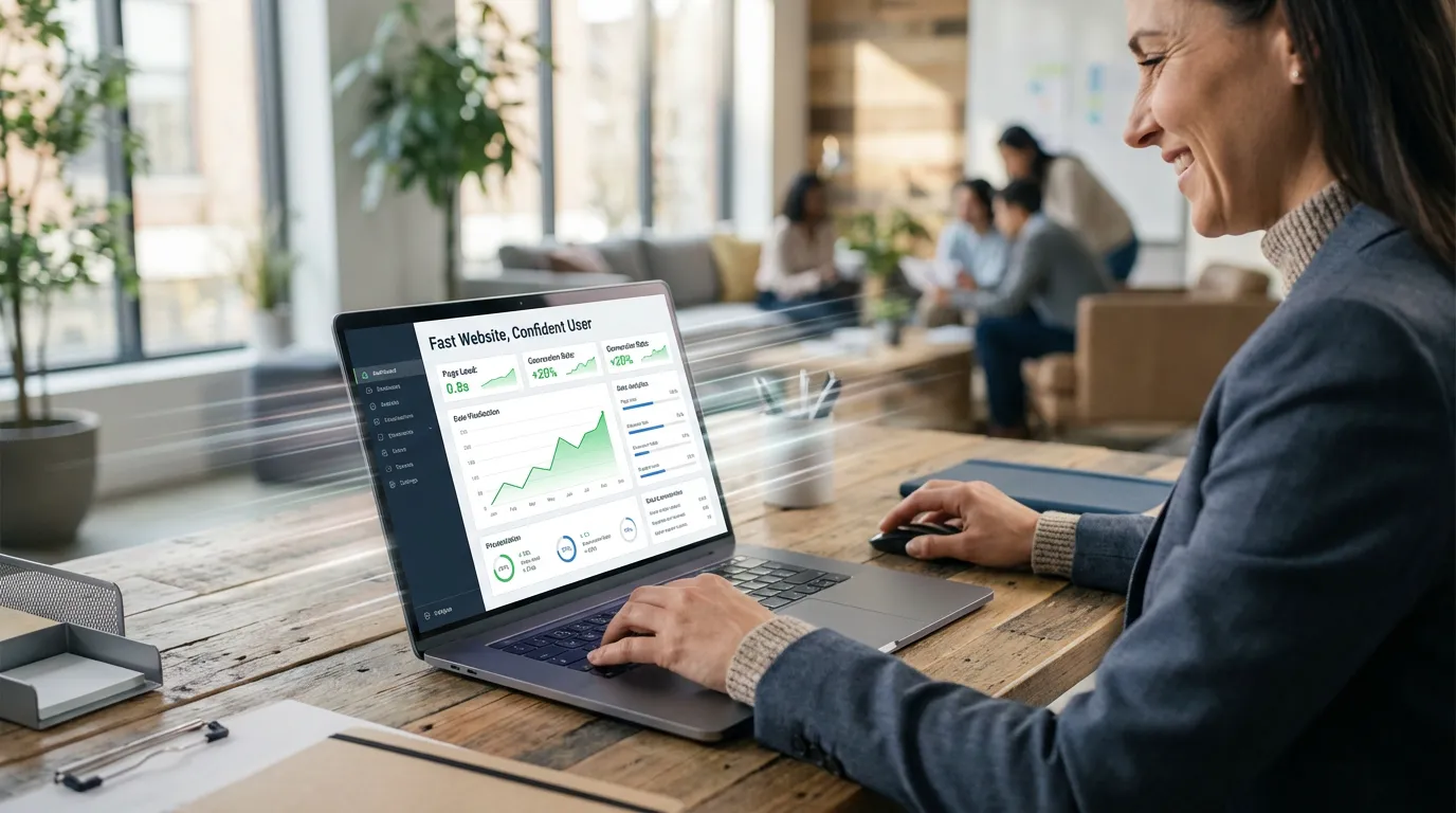 Fast Website, Confident User