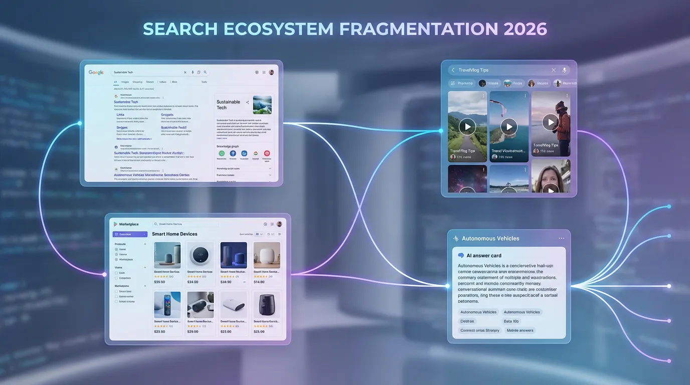 Search Ecosystem Fragmentation 2026