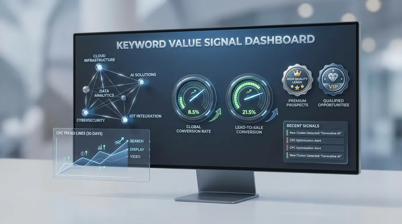 Keyword Value Signal Dashboard