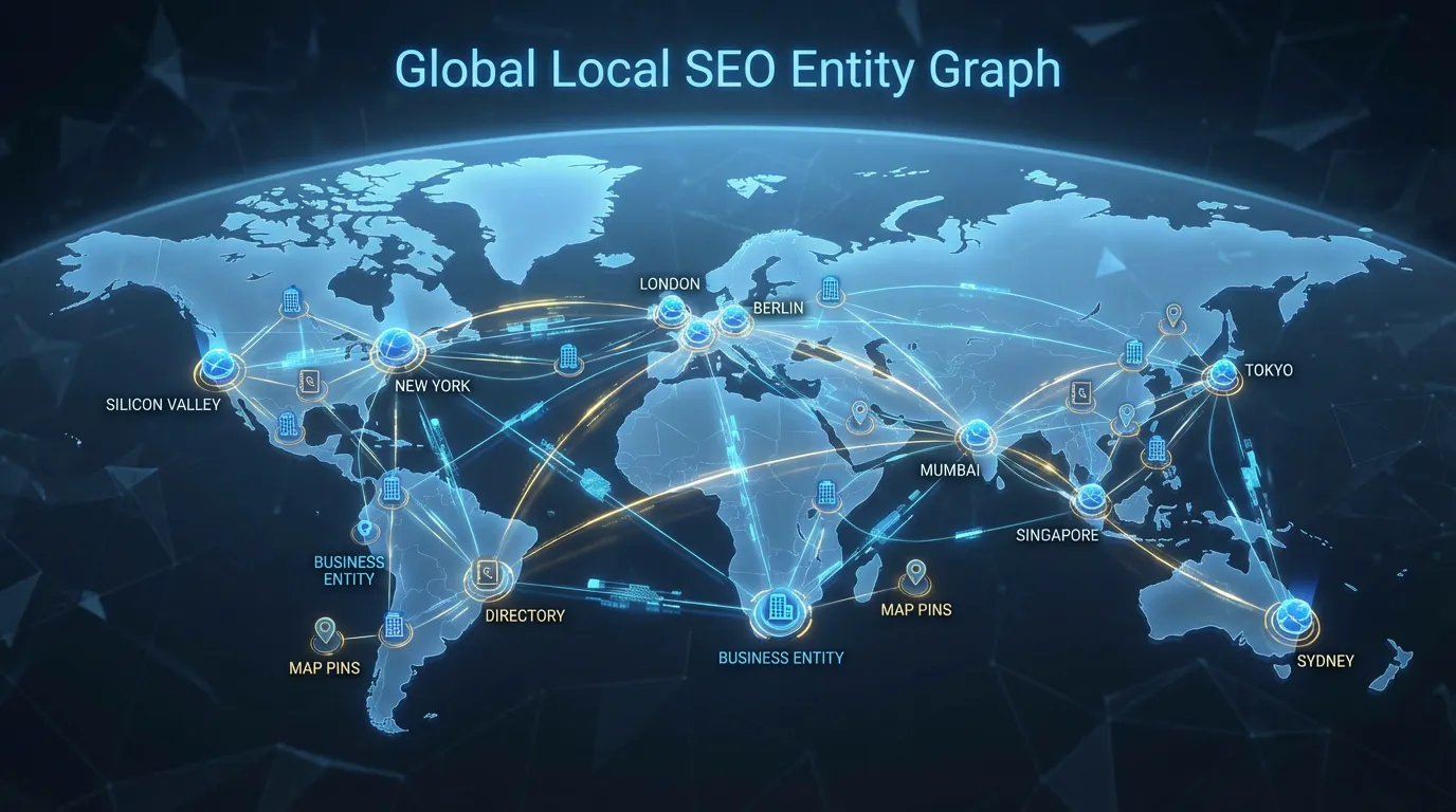 Global Local SEO Entity Graph