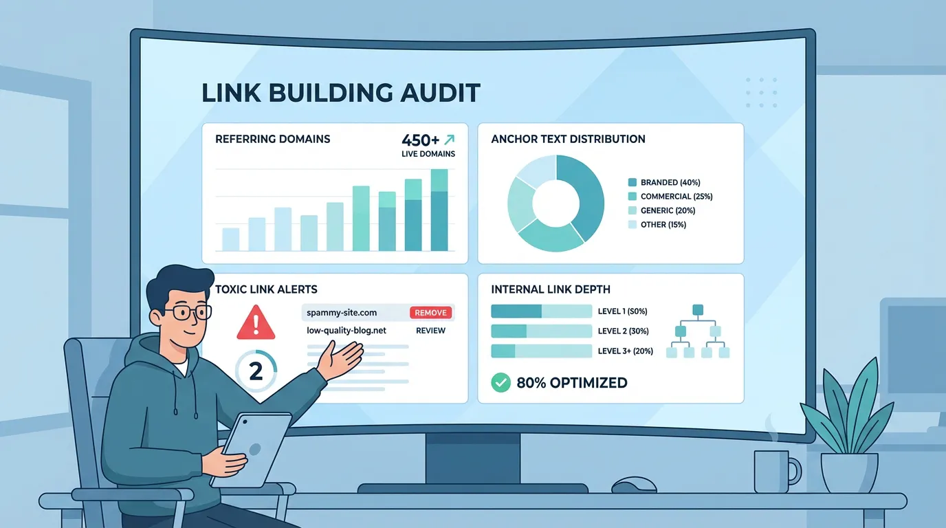 Link Building Audit Dashboard