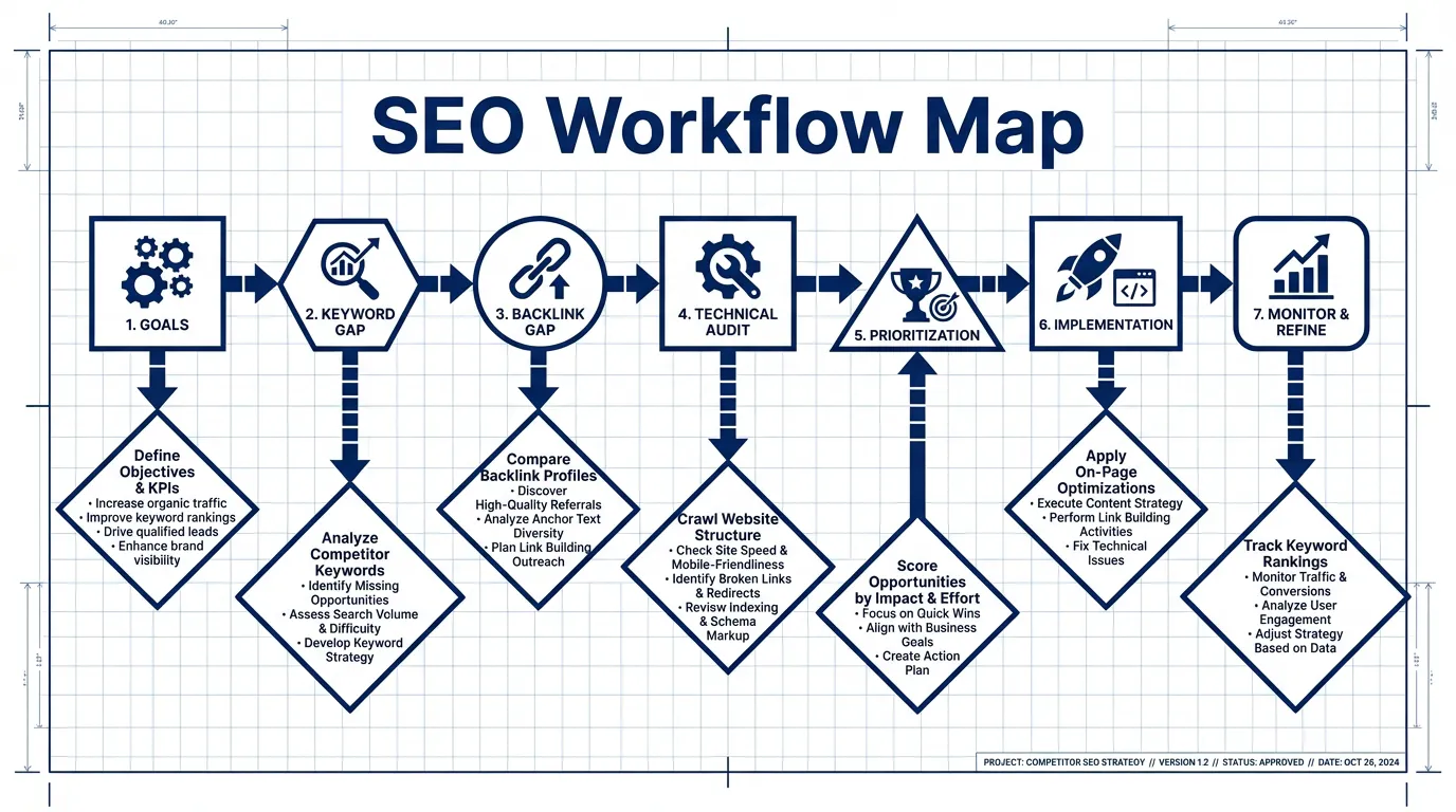 SEO Workflow Map