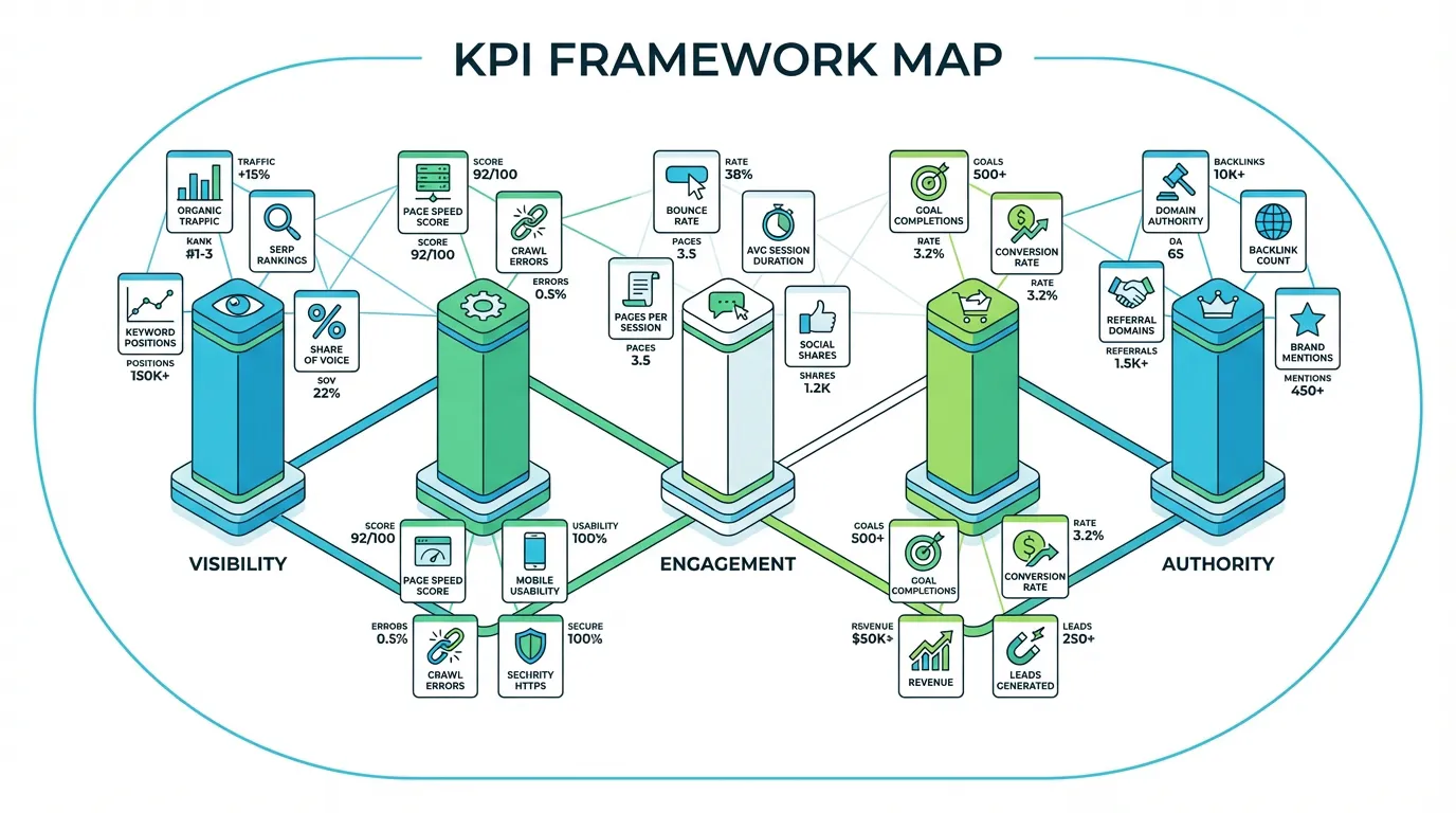 KPI framework map