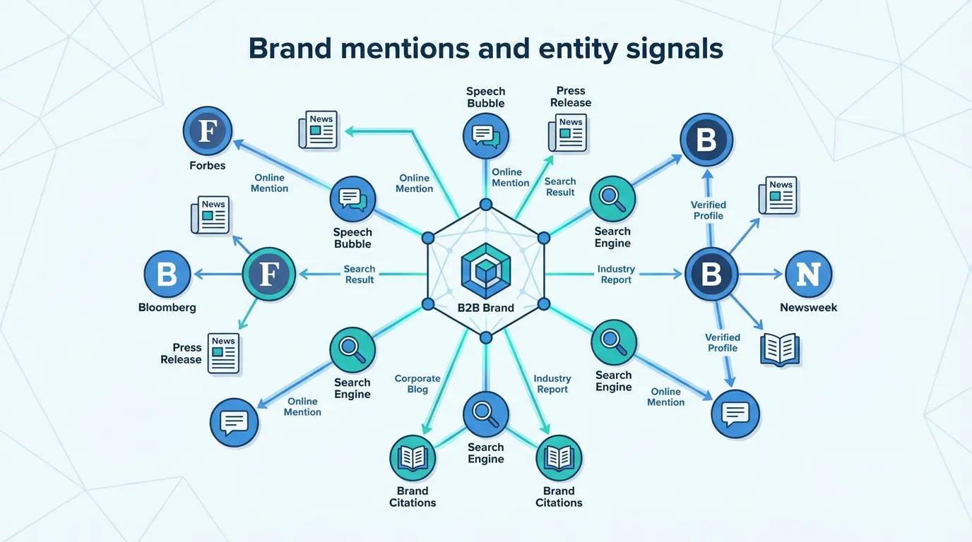 Brand mentions and entity signals