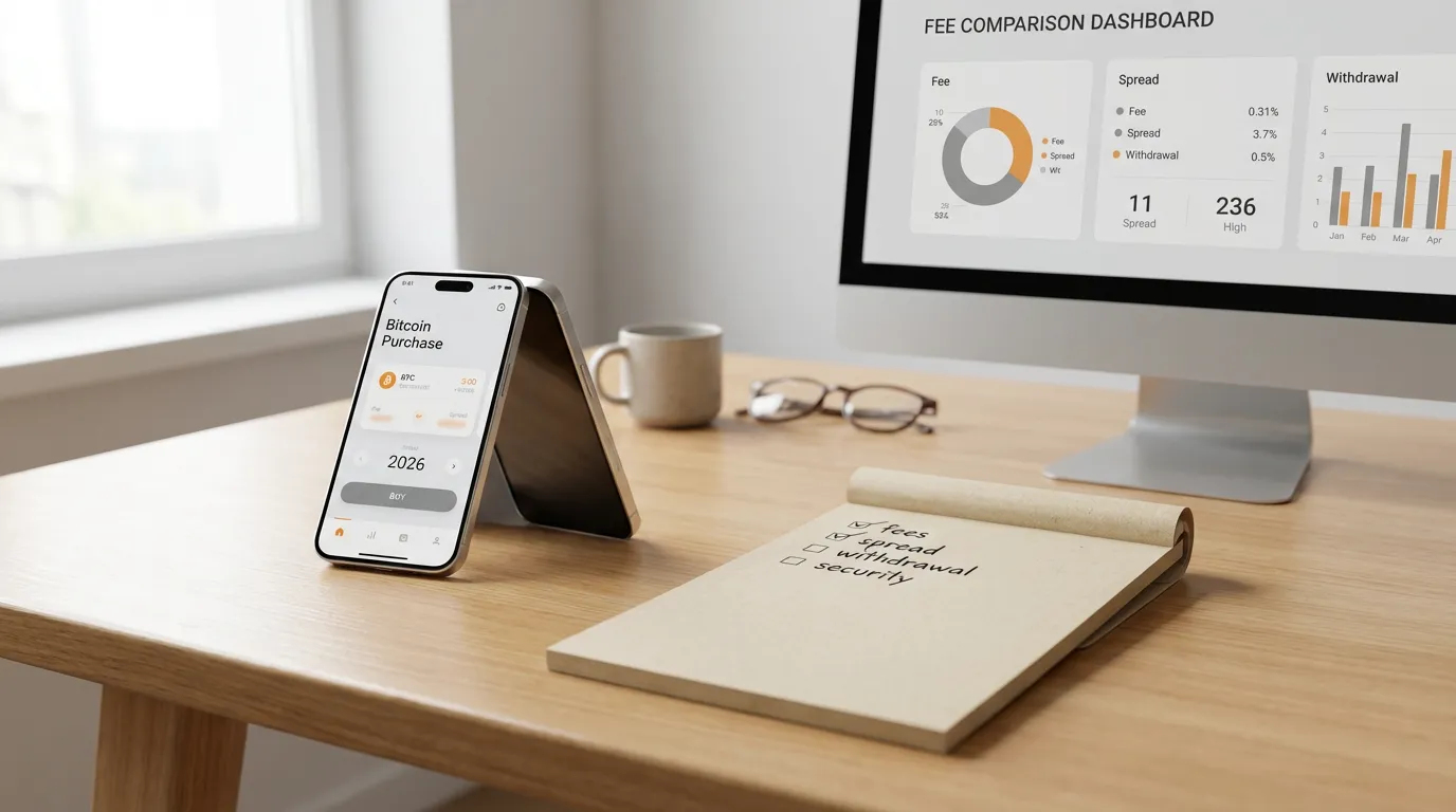 Comparación de formas de comprar Bitcoin en 2026