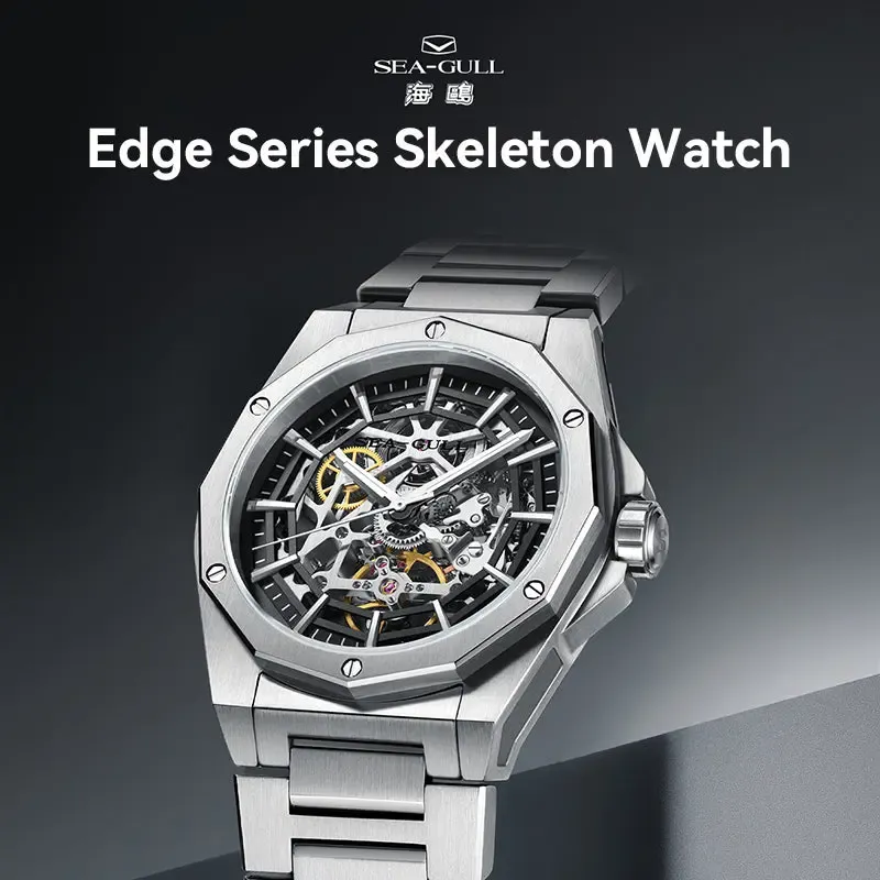 edge series Skeleton Watch