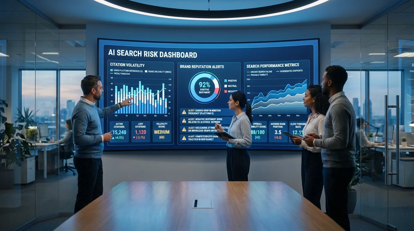 AI Search Risk Dashboard