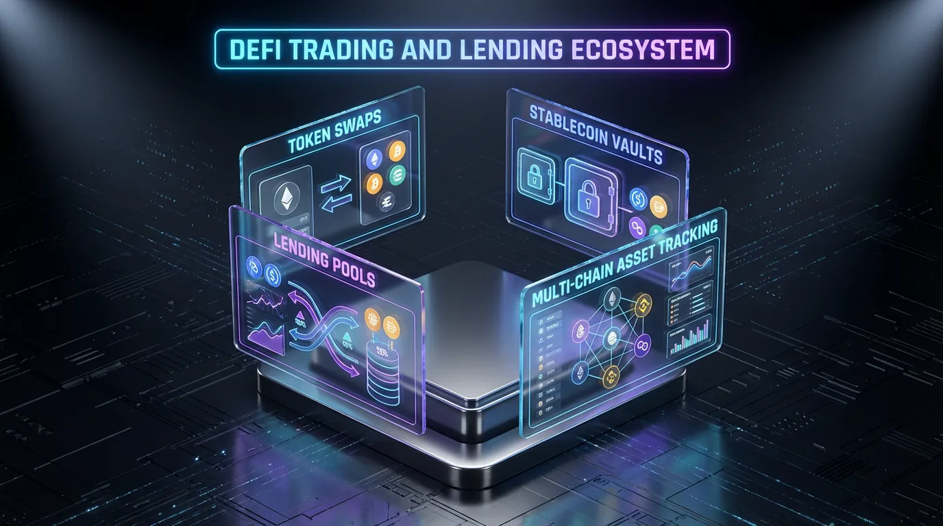 DeFi Trading and Lending Ecosystem