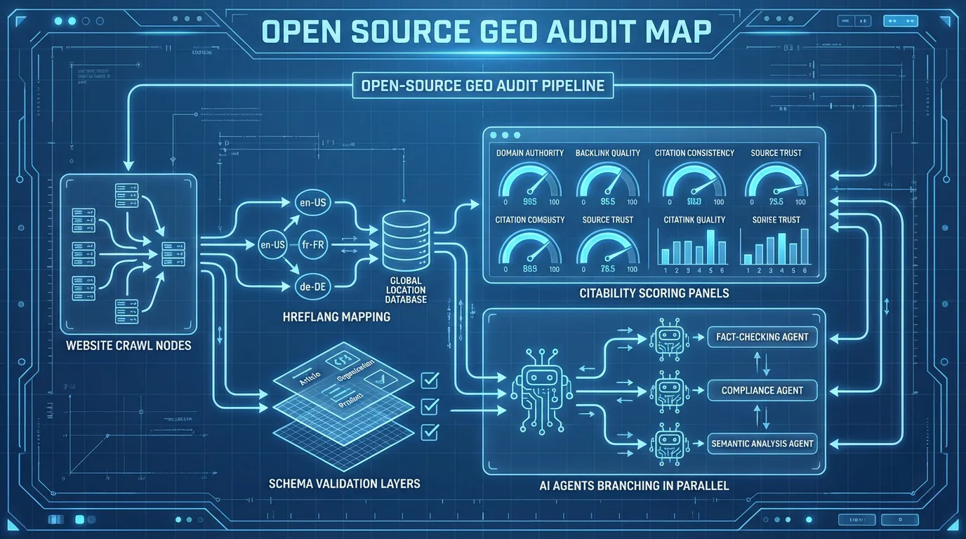 Open Source GEO Audit Map