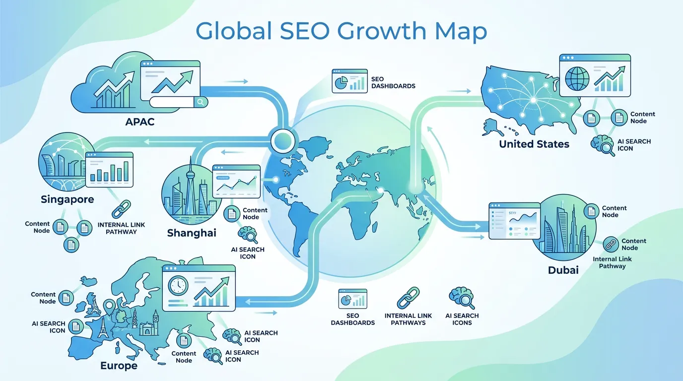 Global SEO Growth Map