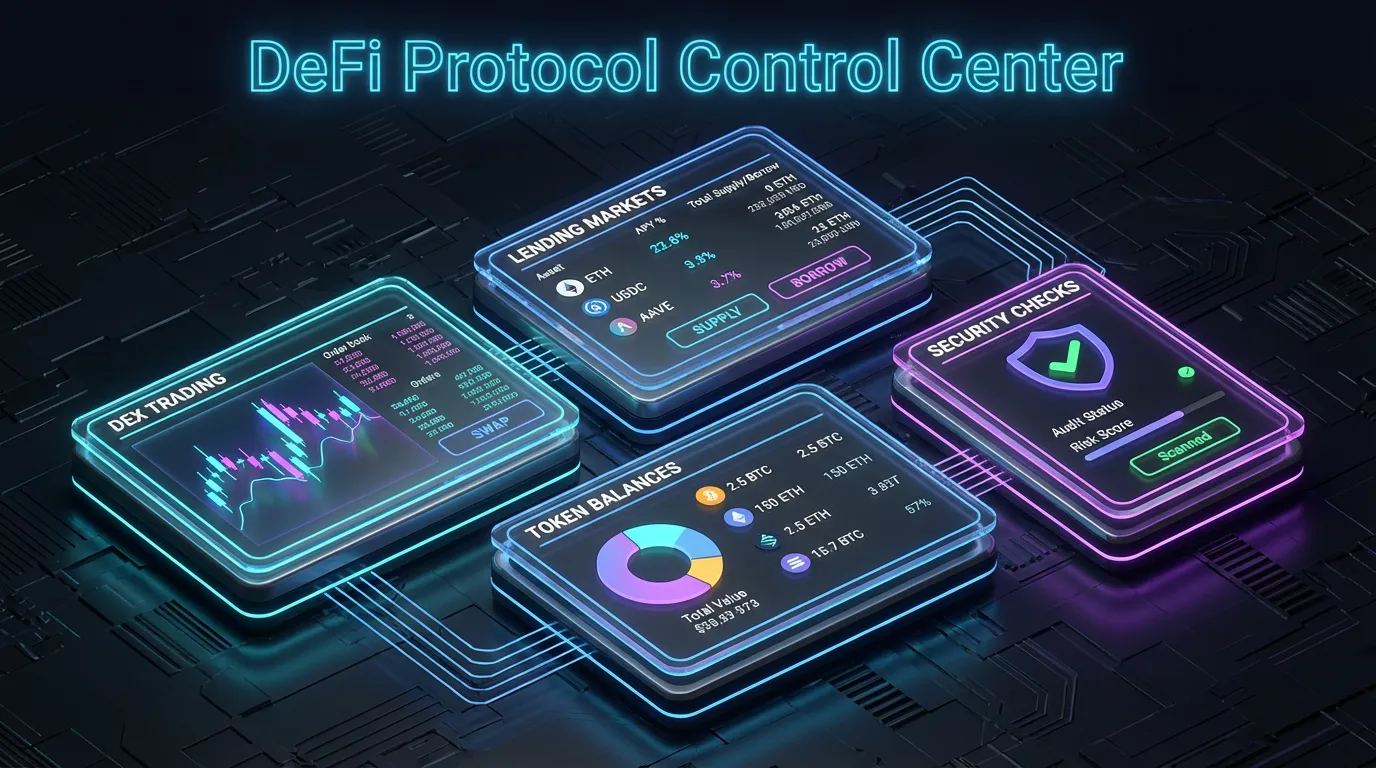 DeFi Protocol Control Center