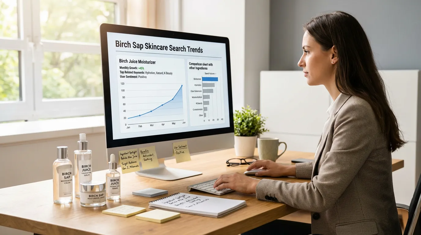 Birch Sap Skincare Trend Desktop
