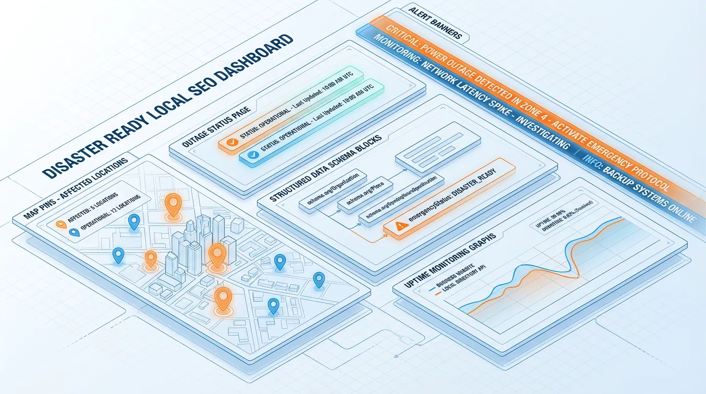 Disaster Ready Local SEO Dashboard