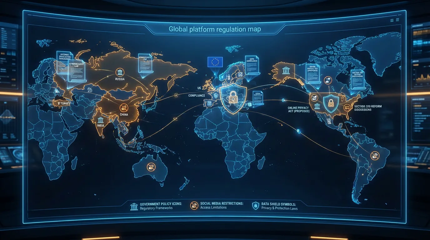 全球平台监管地图