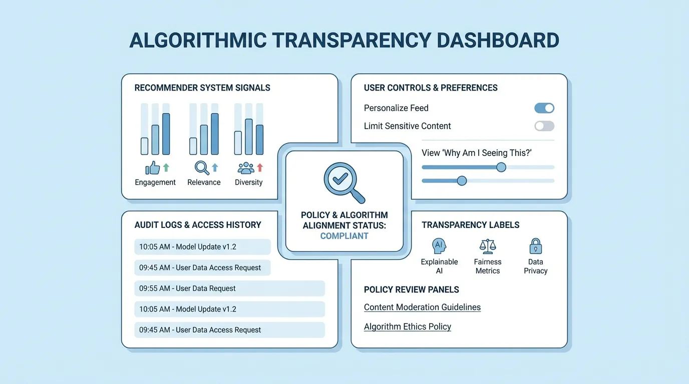 算法透明度仪表板