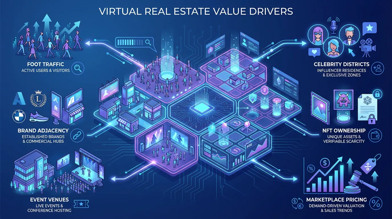 Virtual Real Estate Value Drivers