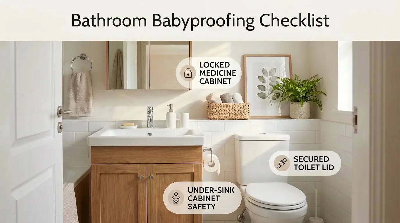 Bathroom Babyproofing Checklist