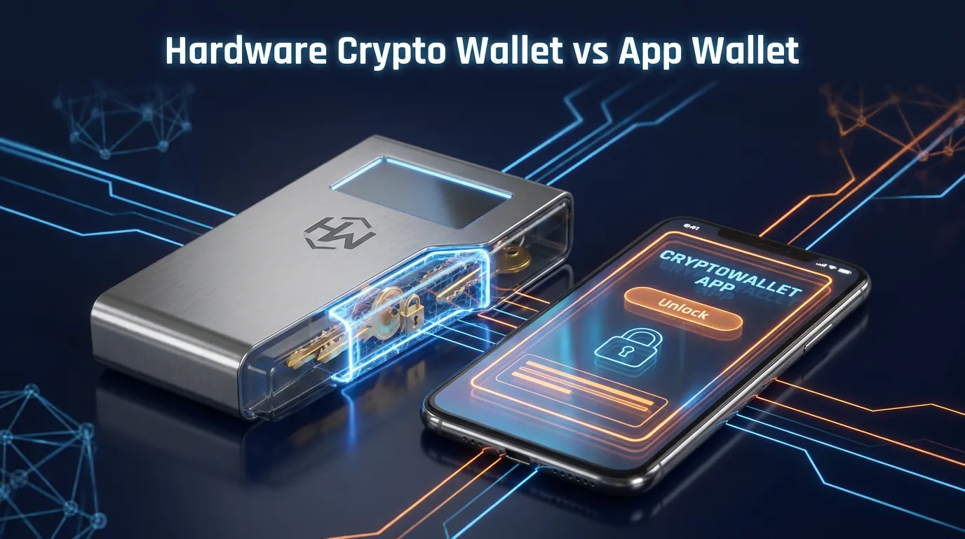 Hardware Crypto Wallet vs App Wallet