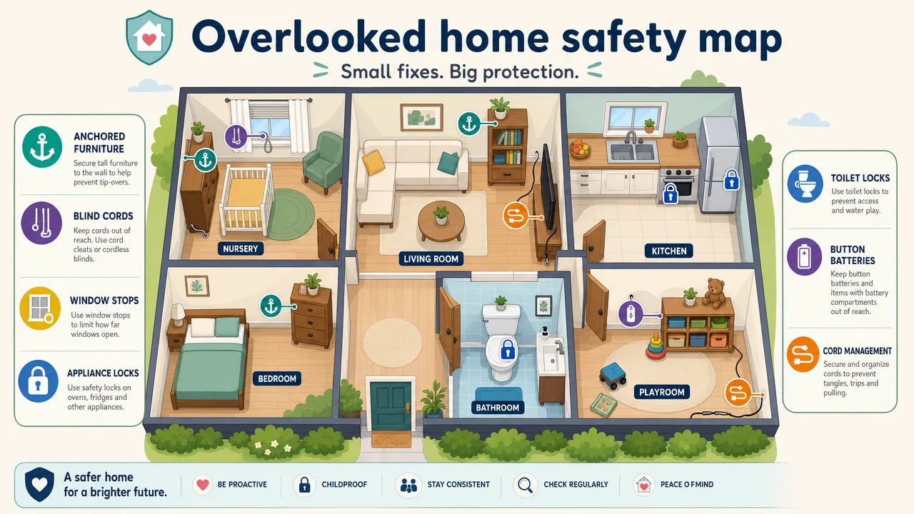 Overlooked home safety map