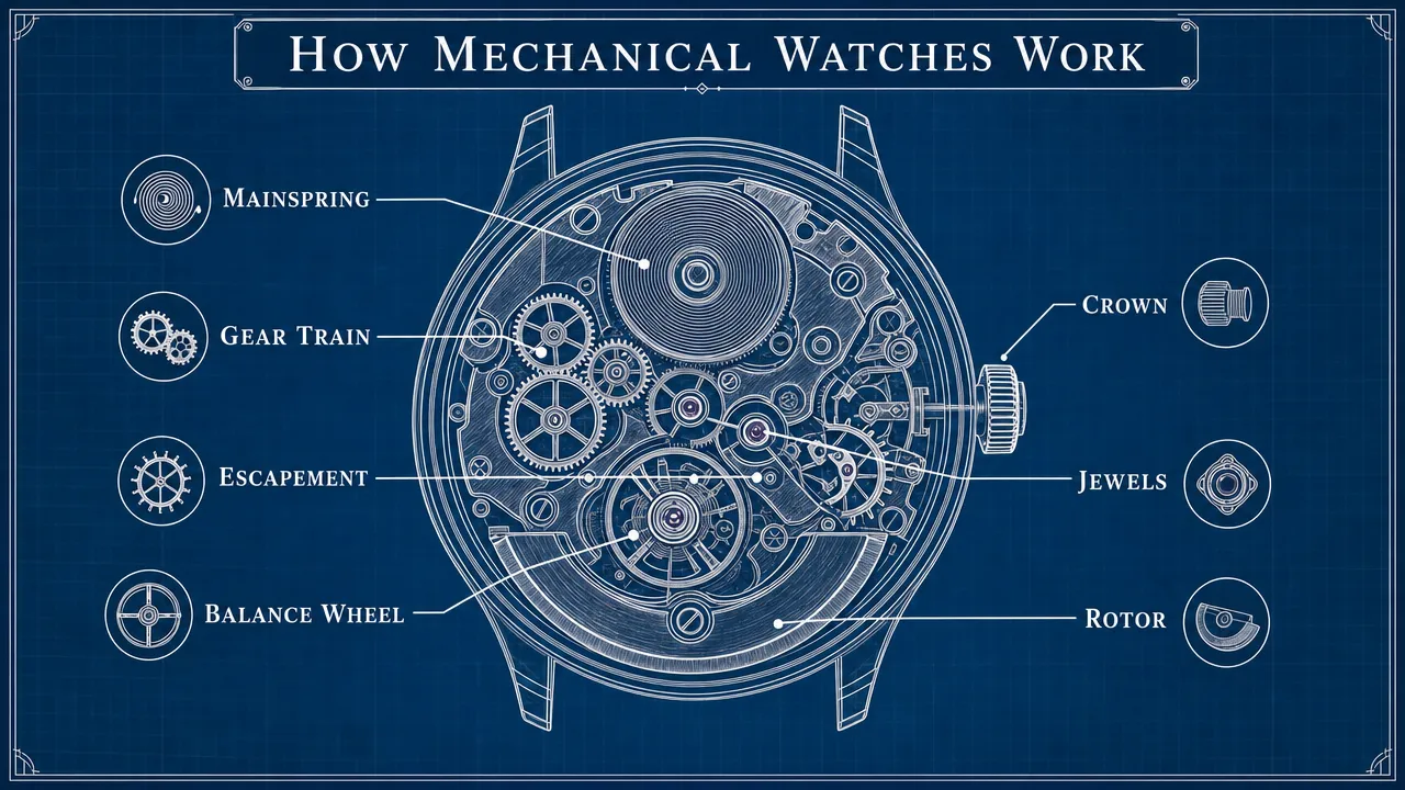 How Mechanical Watches Work