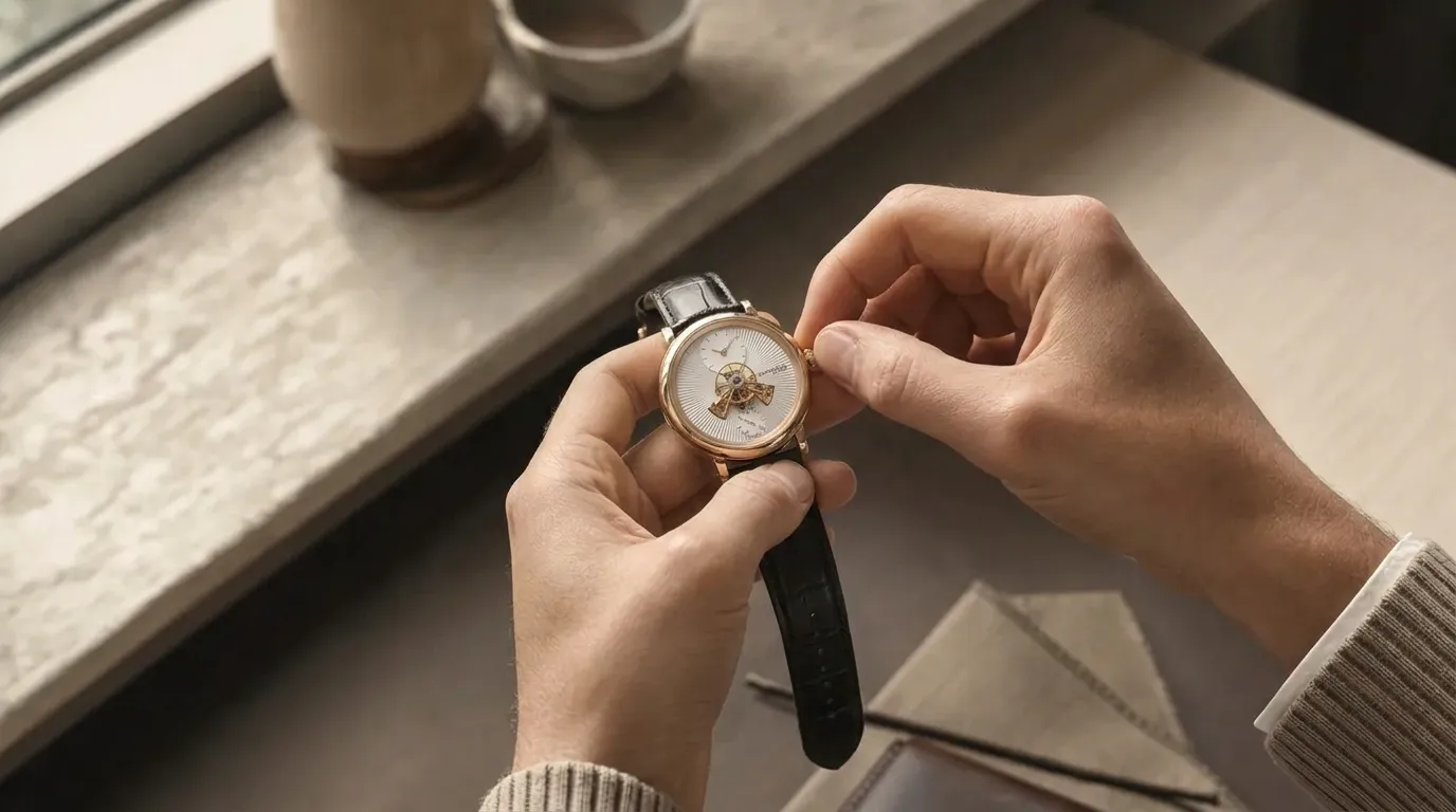Winding a Mechanical Watch