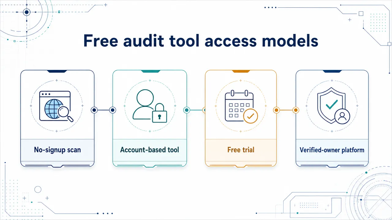 Free audit tool access models