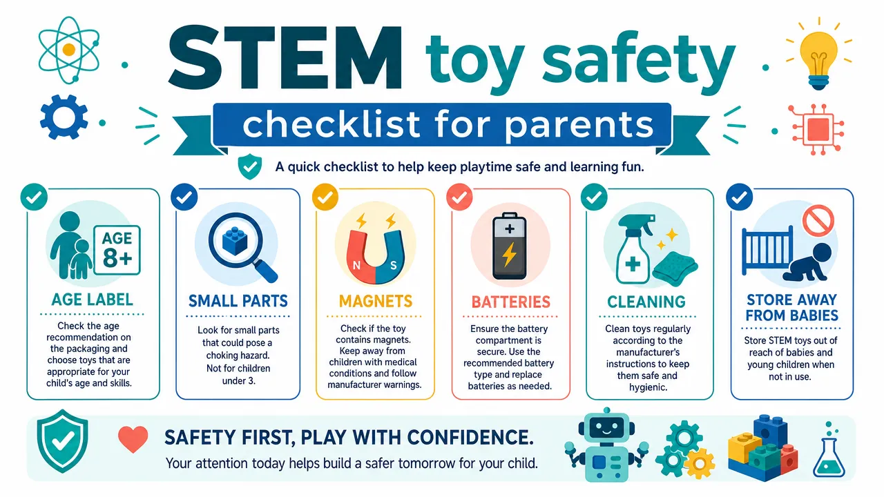 STEM toy safety checklist for parents