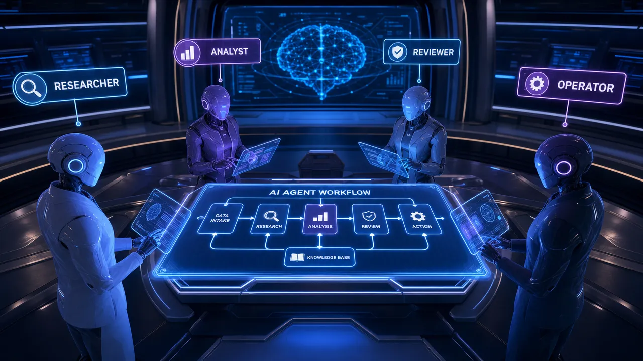 AI agent team command center