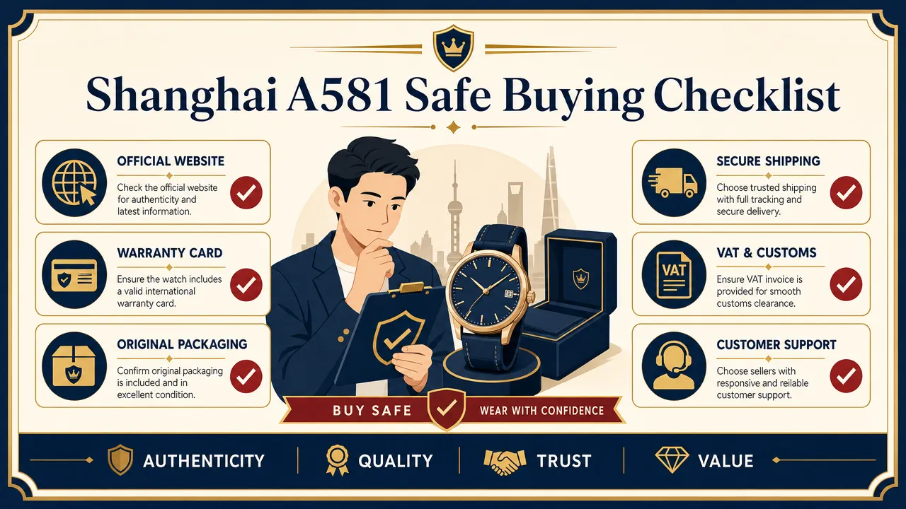 Shanghai A581 Safe Buying Checklist