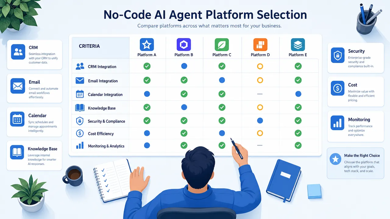 No-Code AI Agent Platform Selection