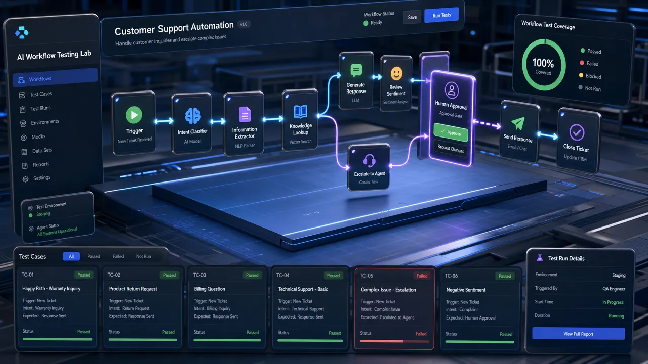 AI Agent Workflow Testing Lab