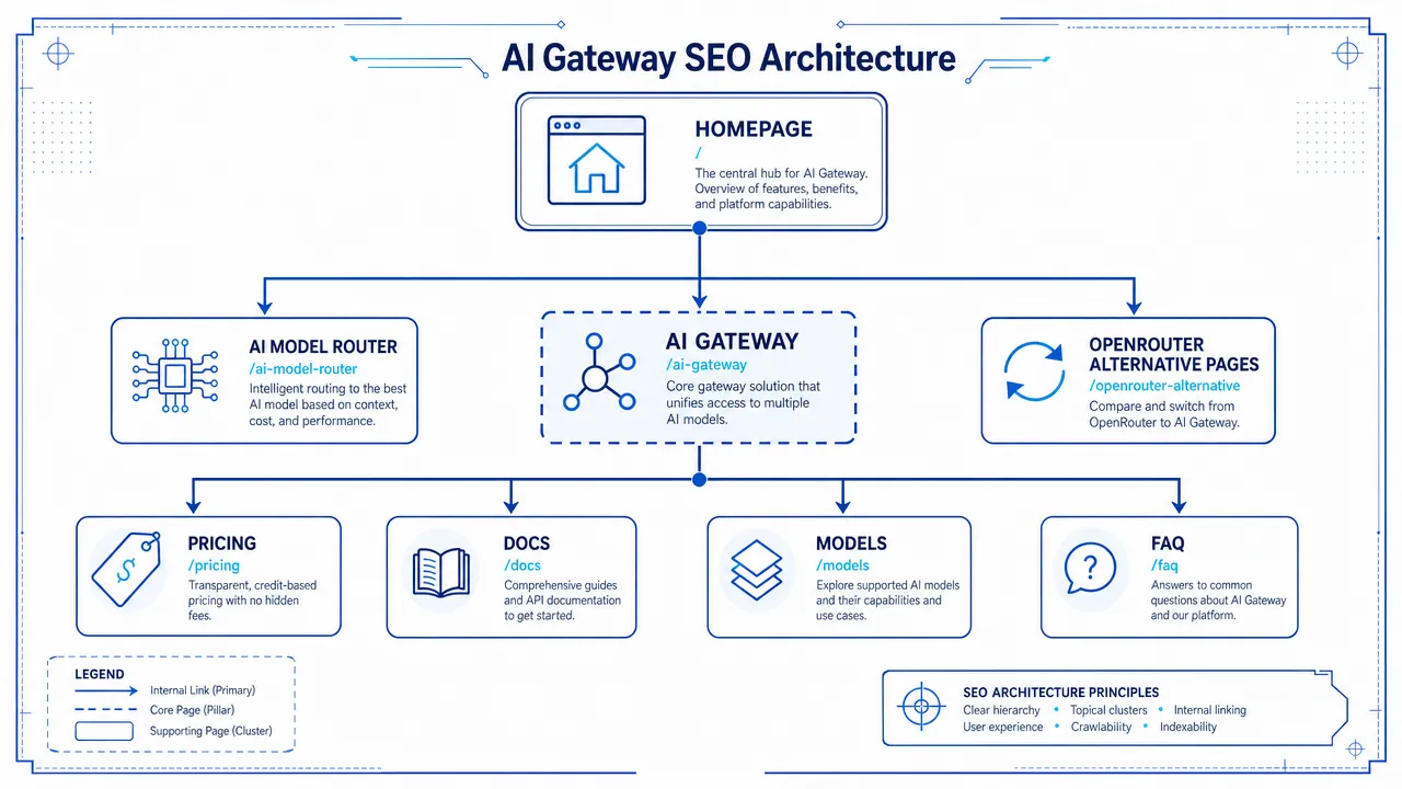 AI Gateway SEO Architecture