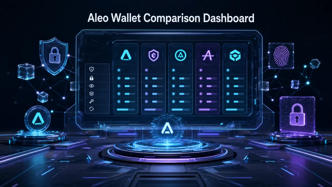 Aleo Wallet Comparison Dashboard