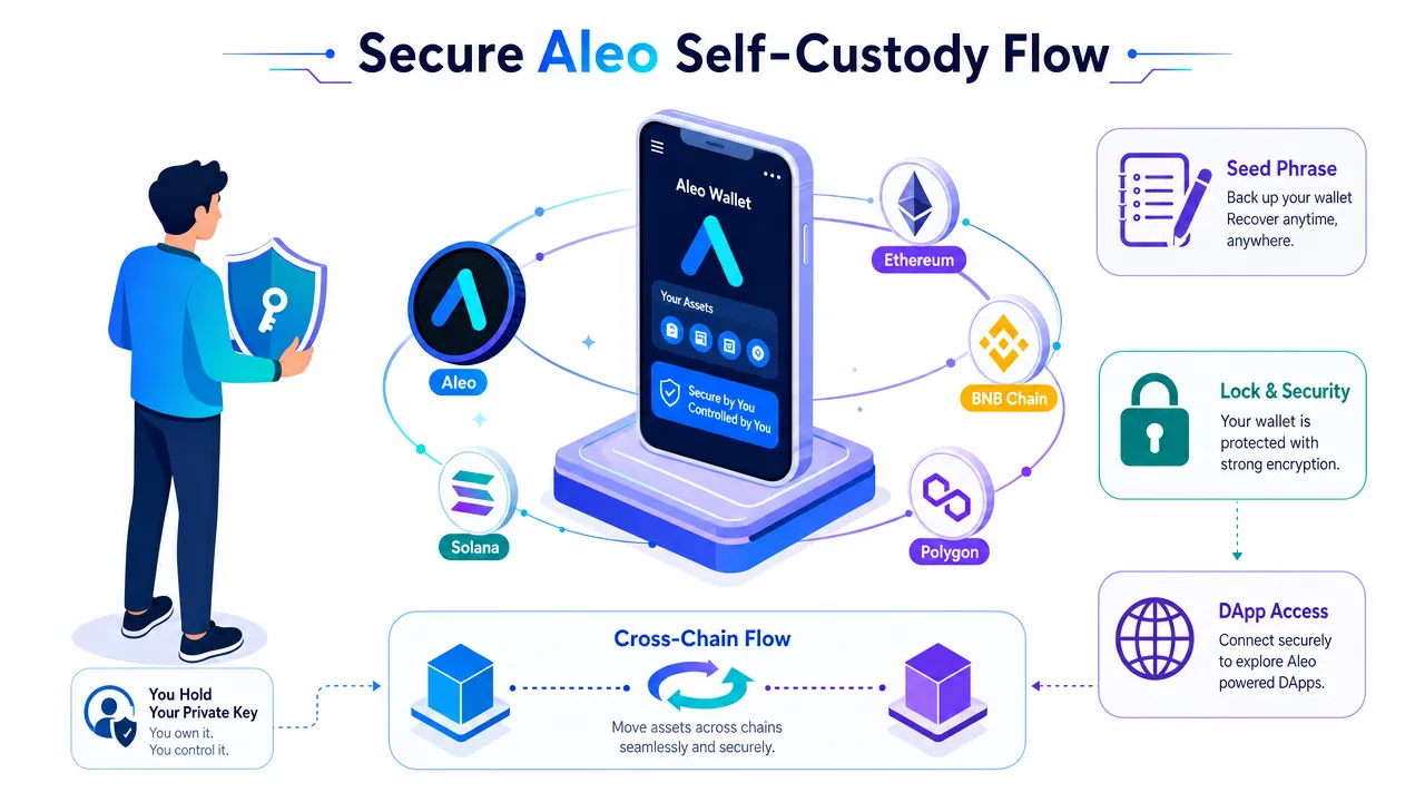 Secure Aleo Self-Custody Flow