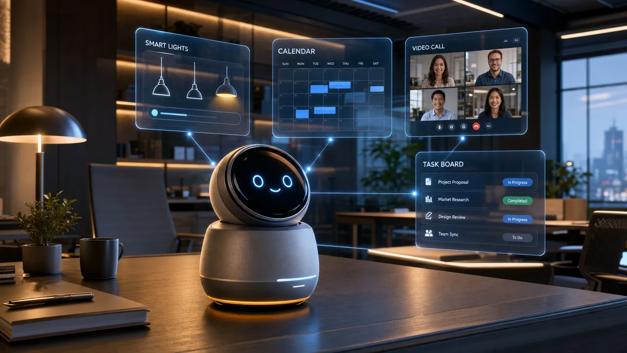 AI Device for Automation in a Smart Workspace