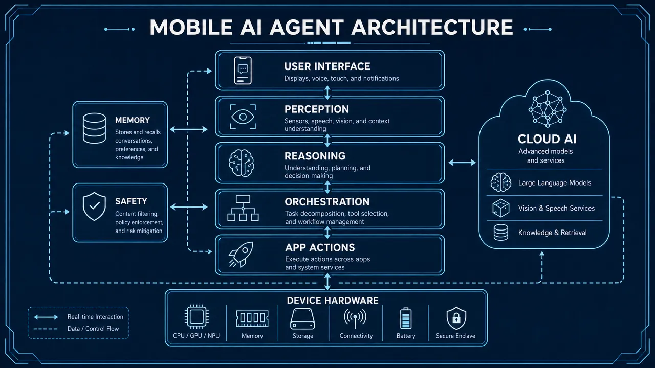 Mobile AI Agent Architecture