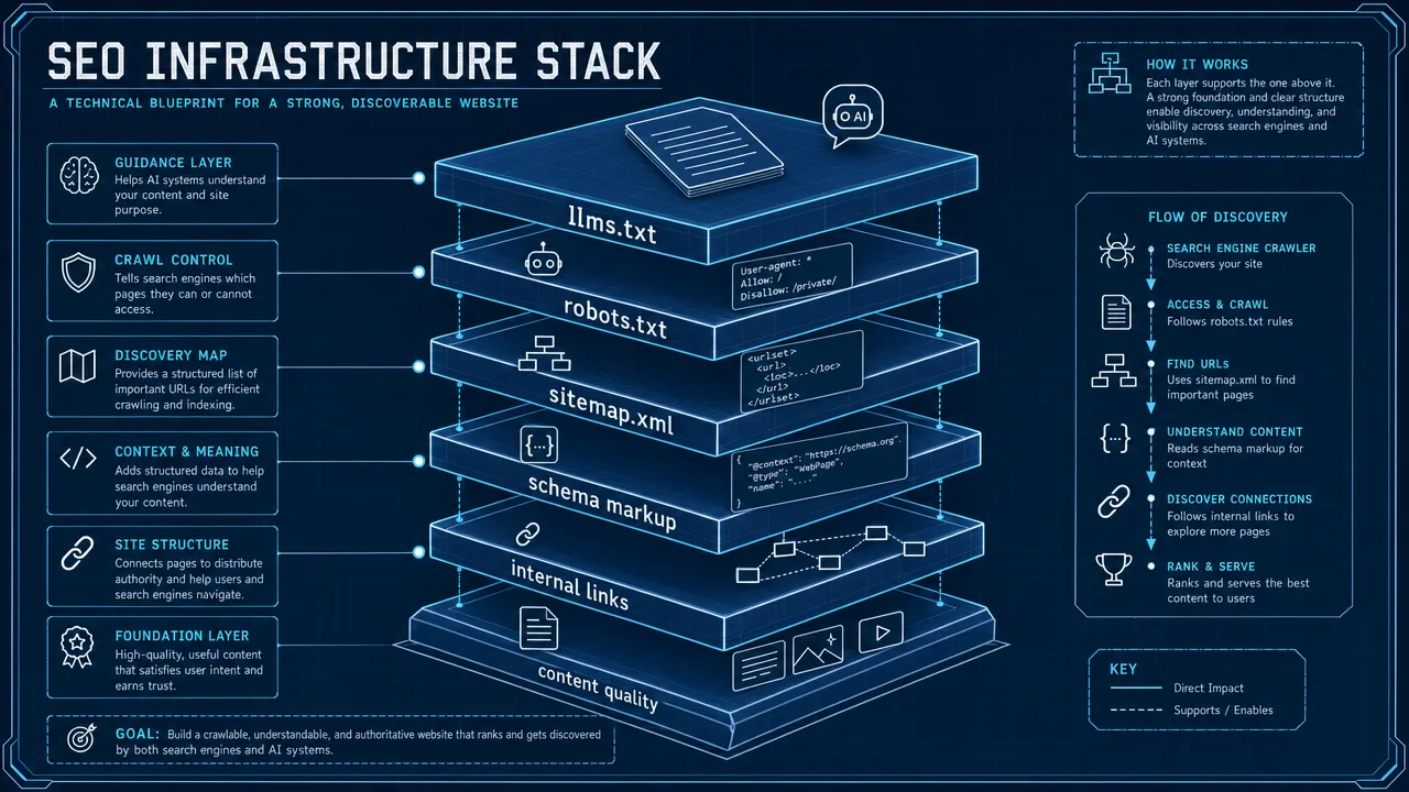 SEO Infrastructure Stack