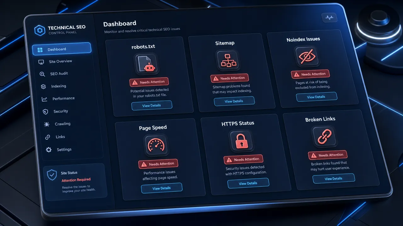 Technical SEO Control Panel