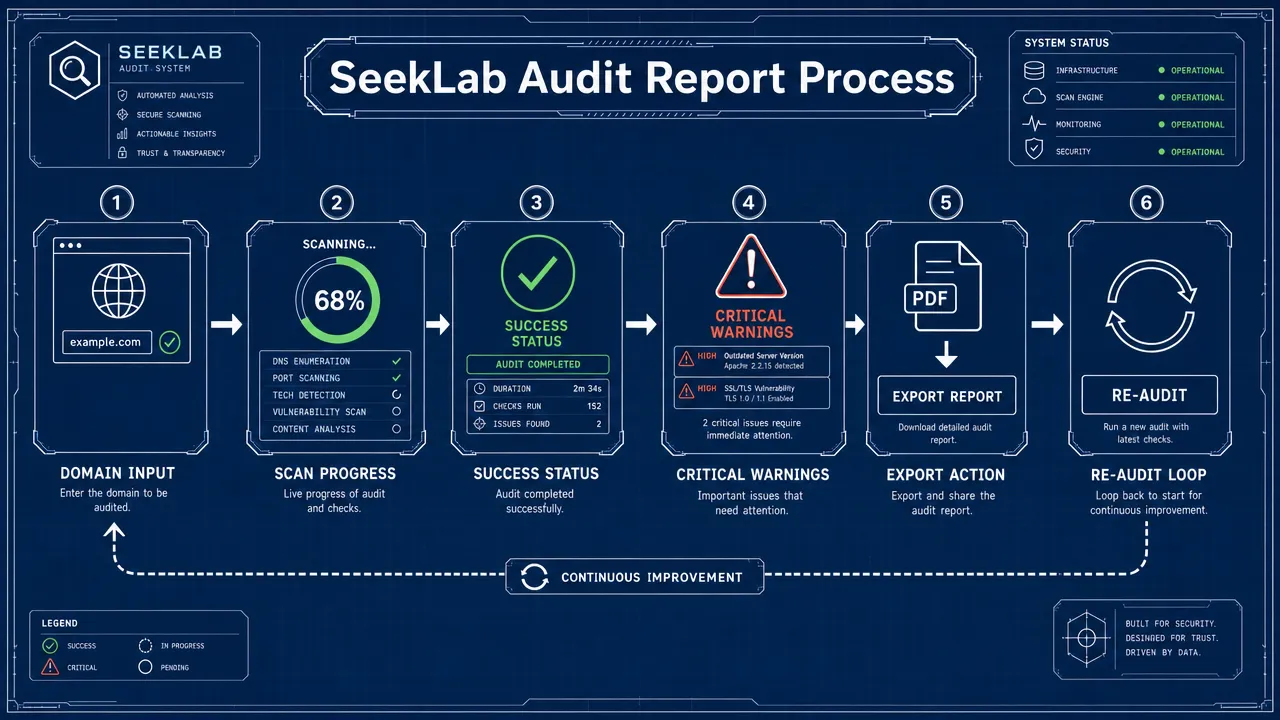 SeekLab Audit Report Process