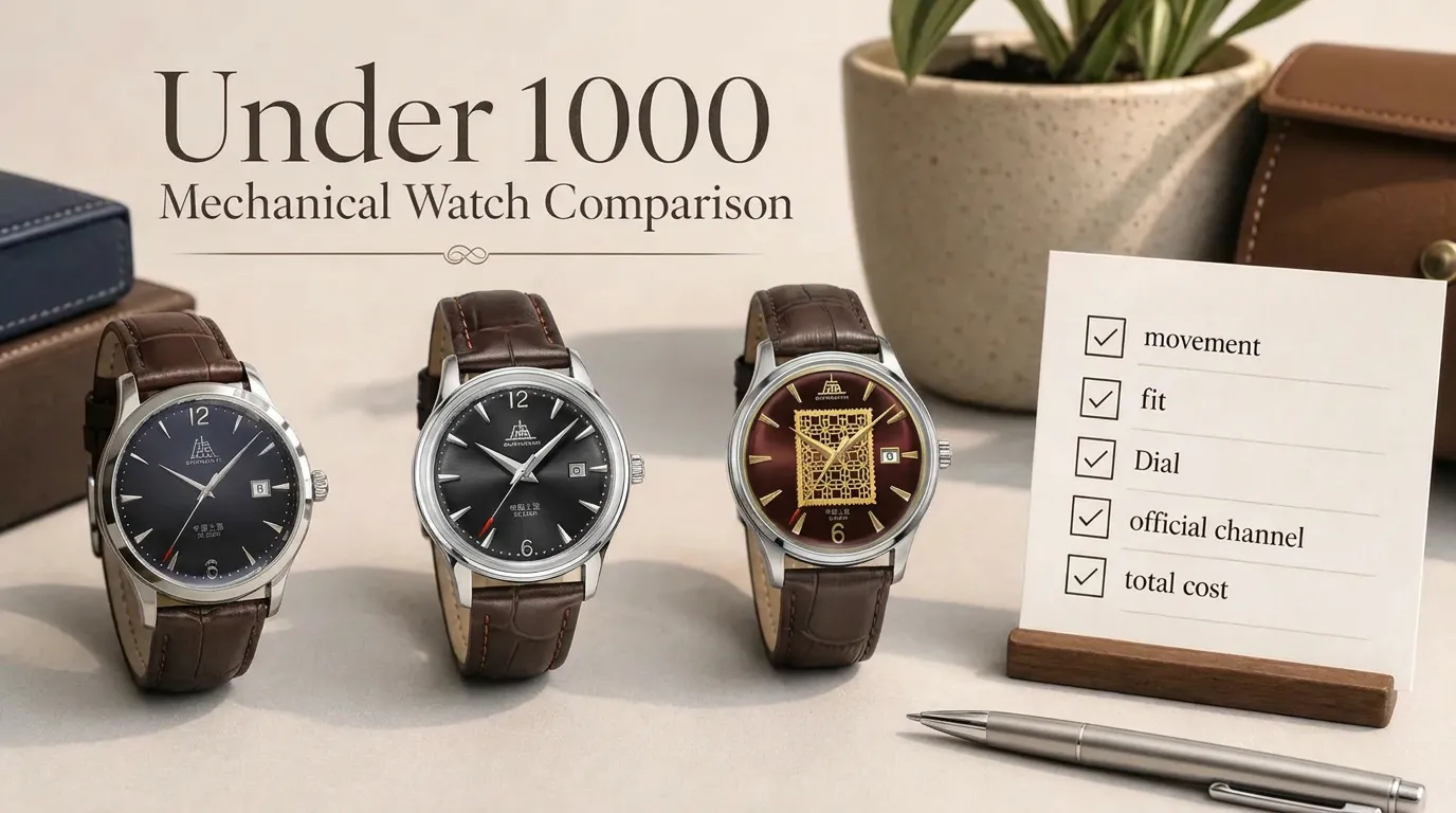 Under 1000 Mechanical Watch Comparison