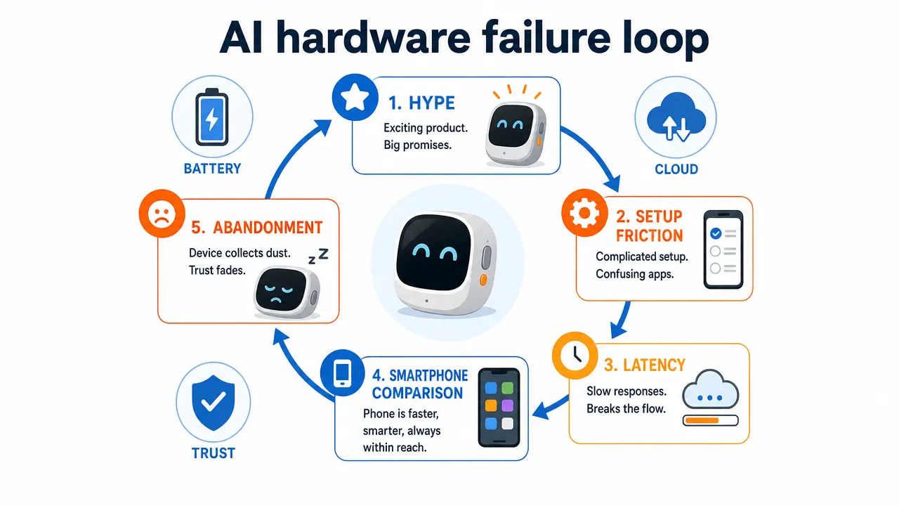AI hardware failure loop