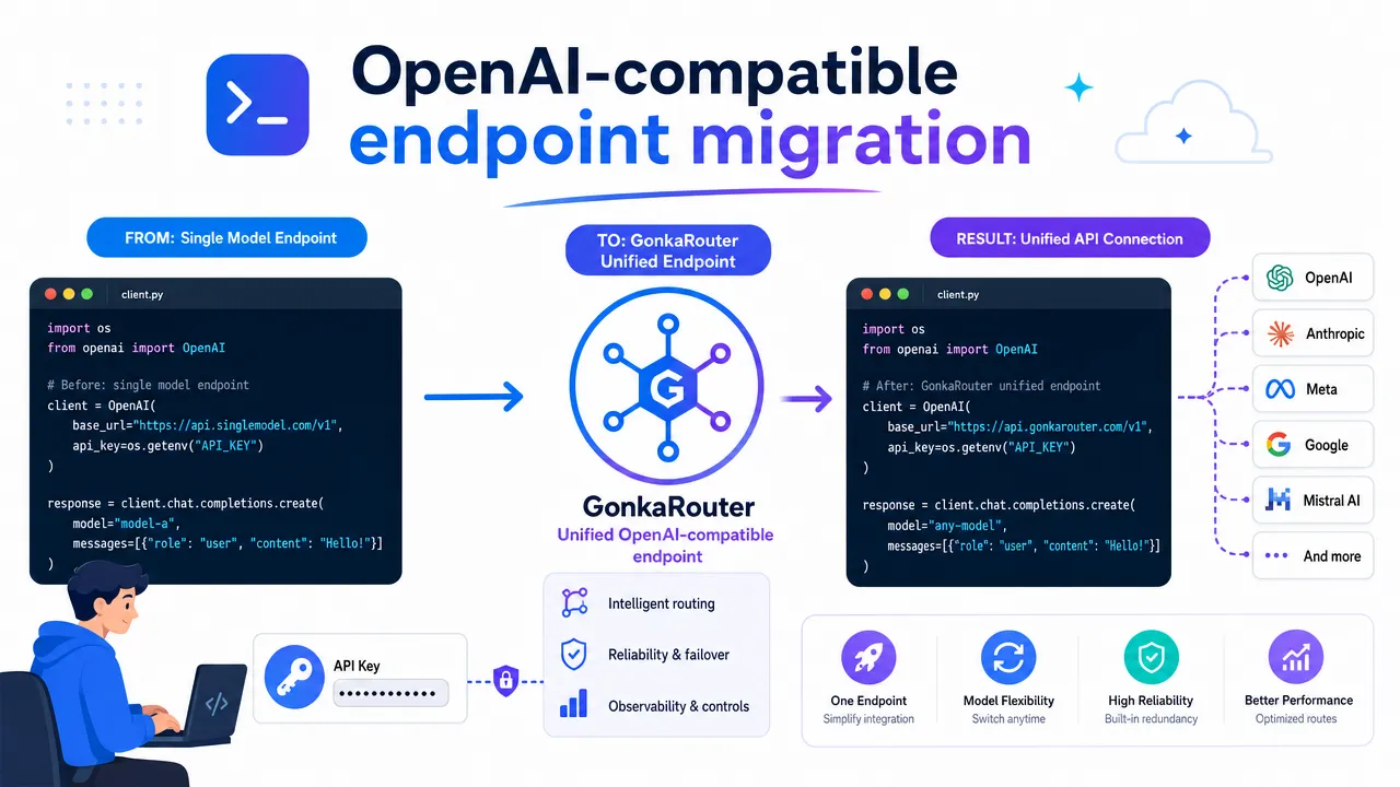OpenAI-compatible endpoint migration