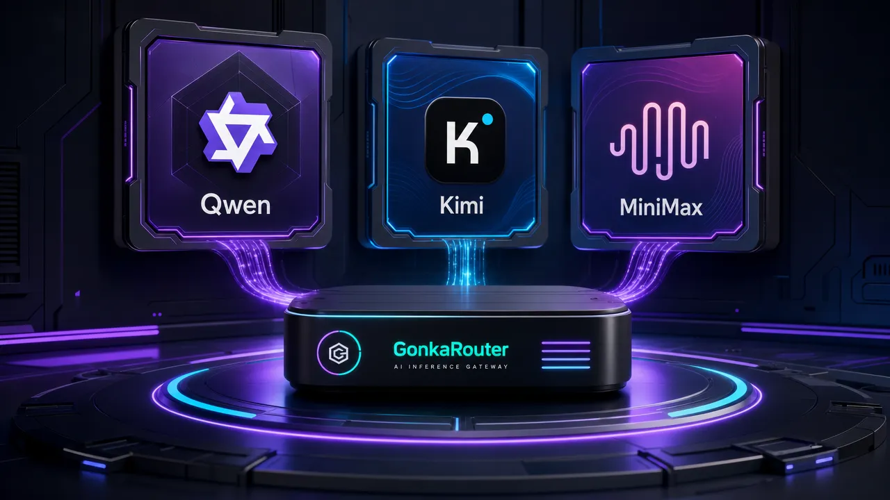 Supported AI models through GonkaRouter
