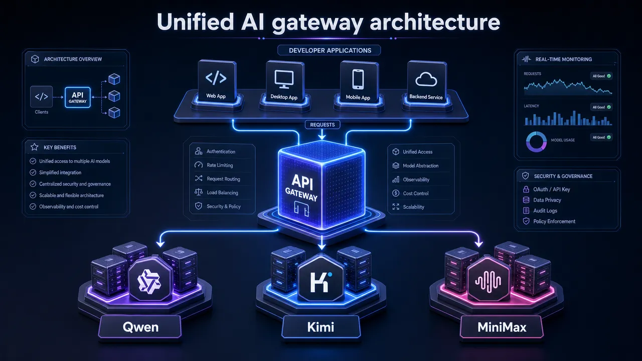 Unified AI gateway architecture