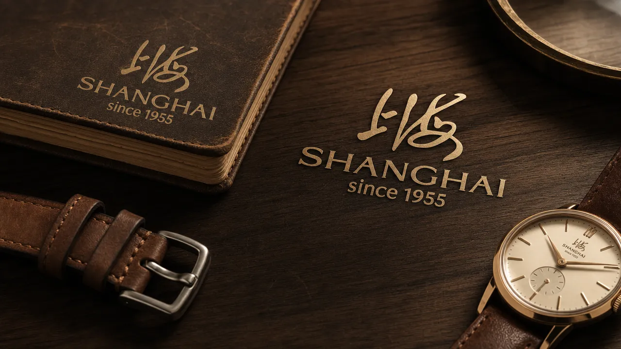 Shanghai Watch heritage logo scene