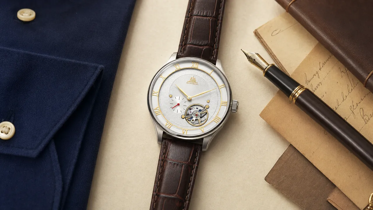 Shanghai vintage watch desk styling