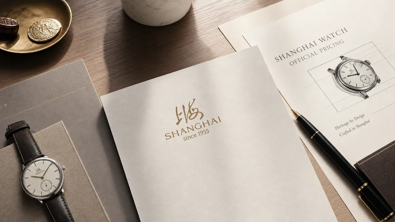 Shanghai Watch official pricing editorial scene