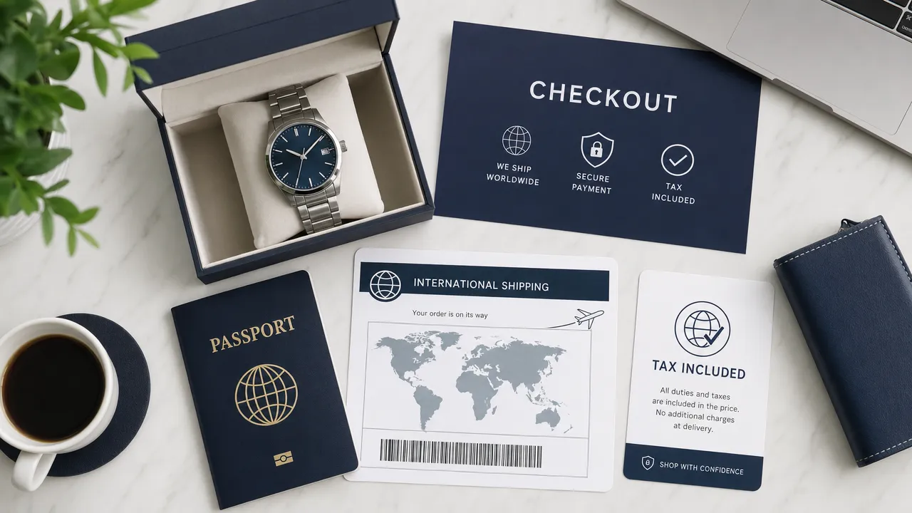 Transparent international checkout concept