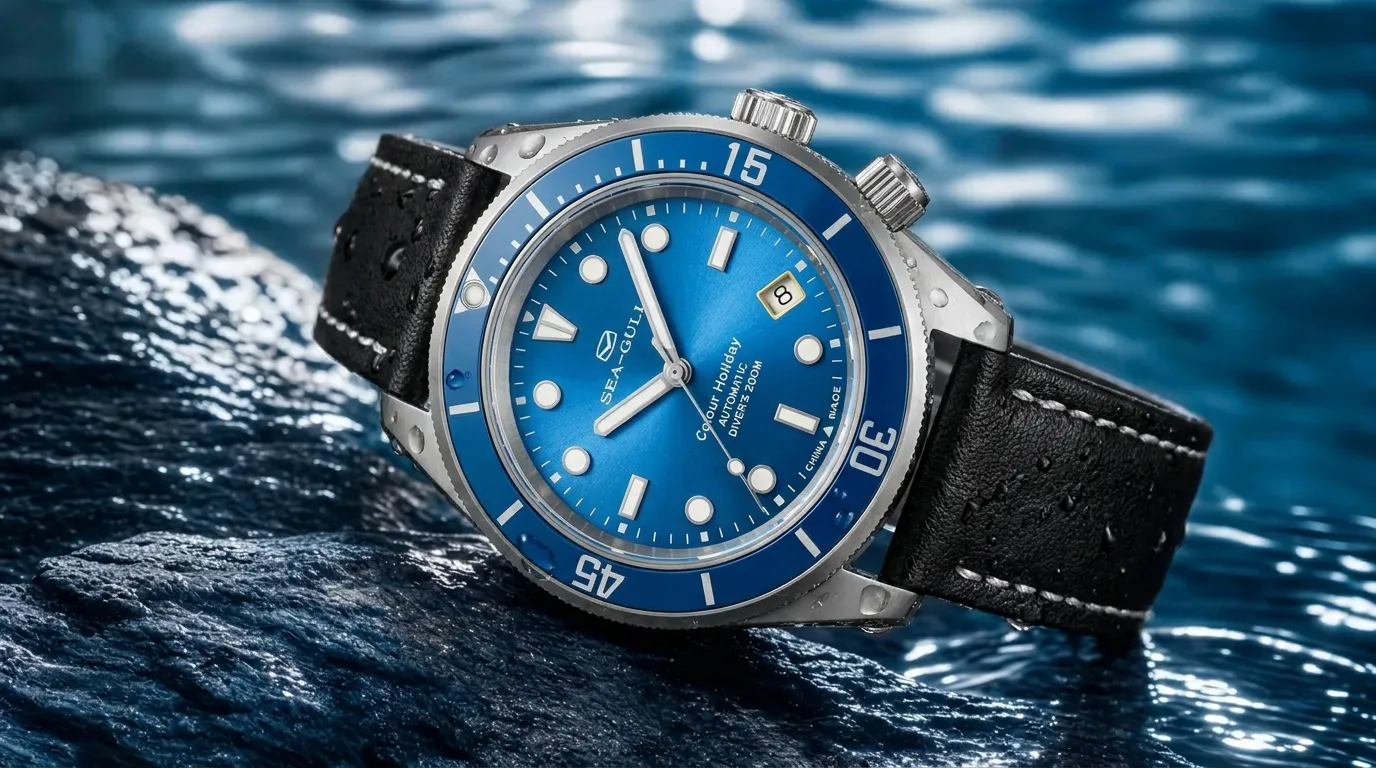 Sea-Gull Ocean Series dive watch hero scene